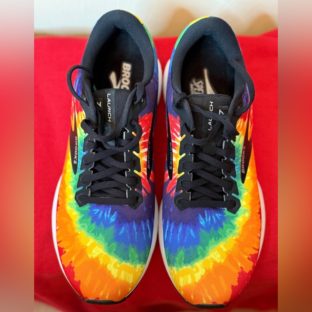 BROOKS Launch 7 Men’s Running shoes | Mens size 10 | Tie Dye - Picture 4 of 7
